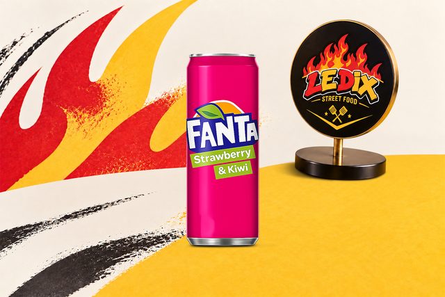 Fanta Fraise Kiwi 33cl