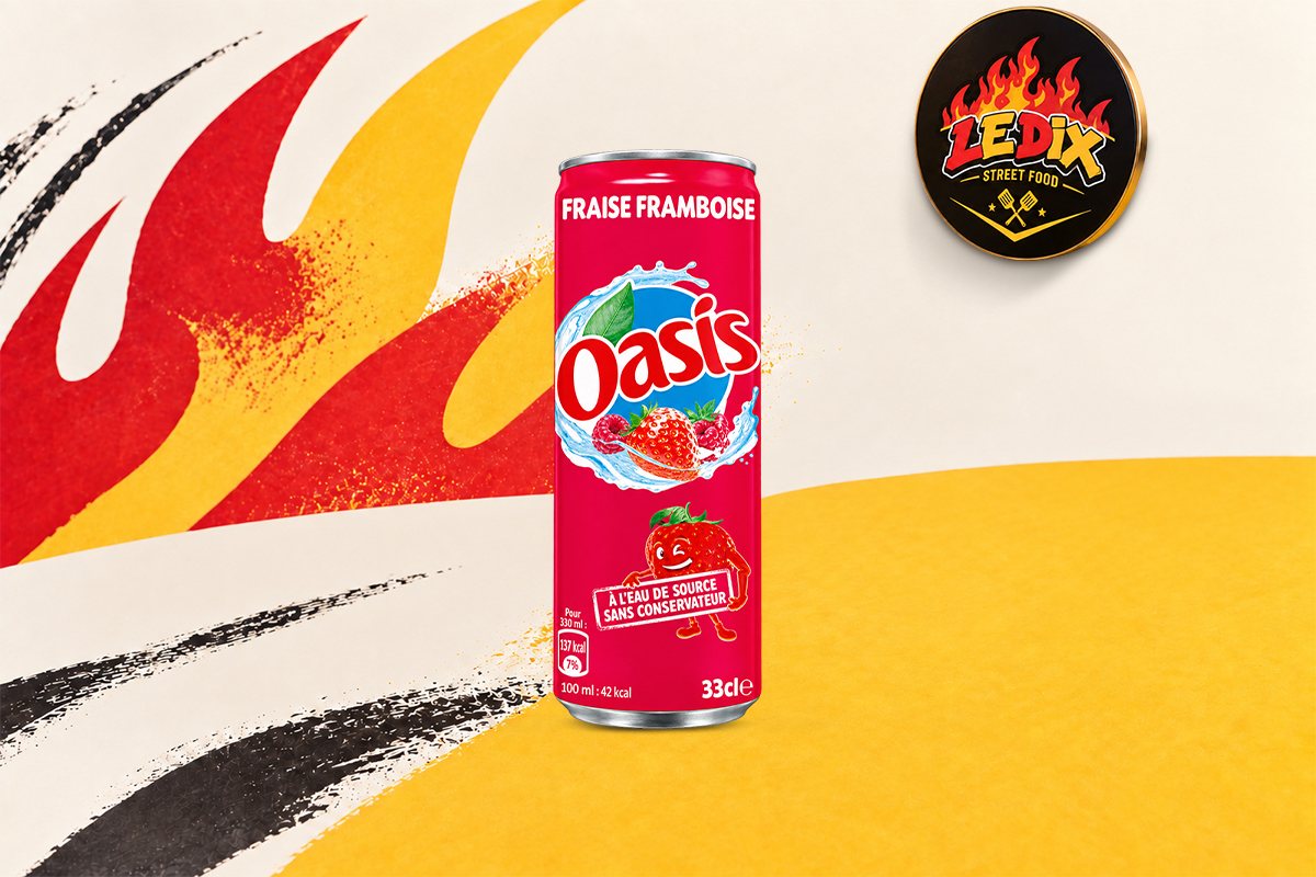 Oasis Fraise Framboise 33cl