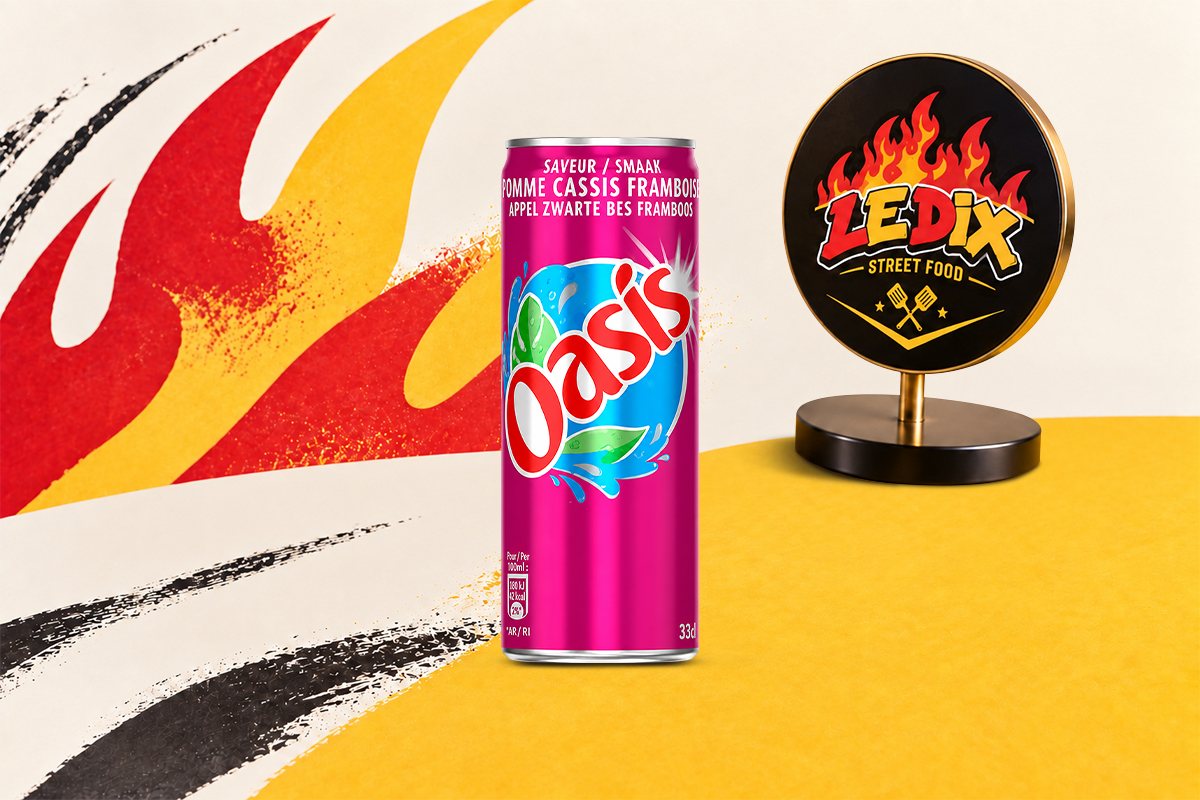 Oasis Pomme Cassis Framboise 33cl
