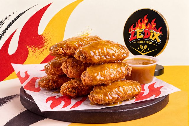 Wings Curry Mango (6 pcs)